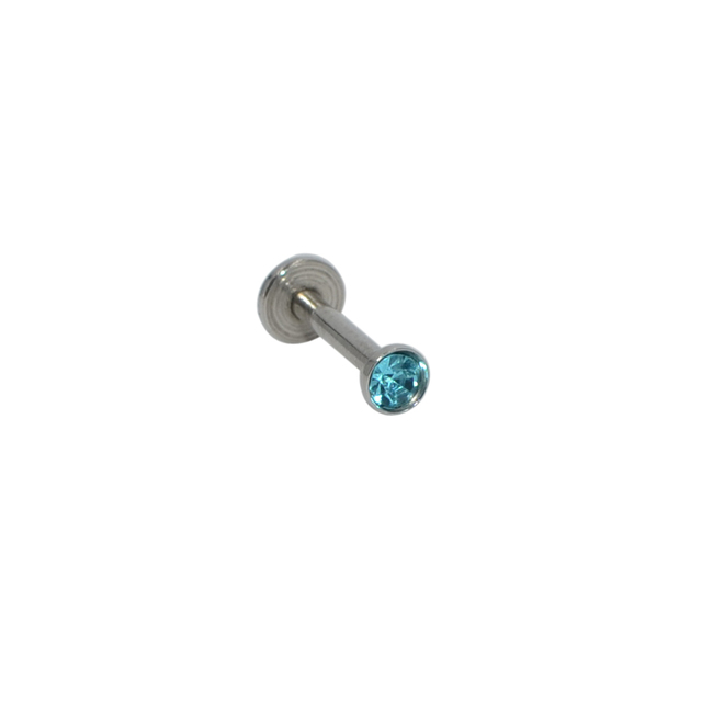 16g 1.5-3mm AAA Zircon Labret Lip Bar Stud Piercing 16 Gauge Stainless Steel Cartilage Ear Tragus Stud Piercing Earring