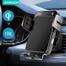 Support de chargeur de voiture sans fil Qi 15W, charge rapide, Auto serrage de lévent, alignement automatique, pour iPhone 12 pro Galaxy 