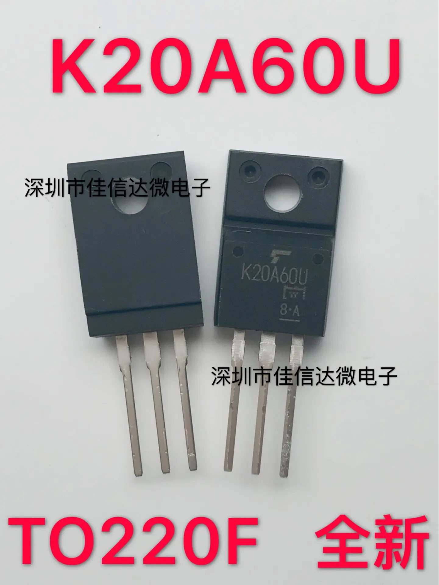 

10pcs/lot K20A60U TK20A60U 20A600VMOSTO220F