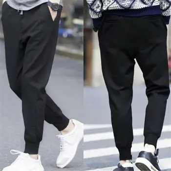 

Men Long Casual Sports Pants Gym Slim Fit Trousers Dance Jogger Gym Sweatpants.