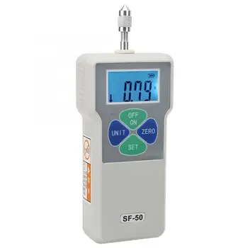 

Pressure Gauge SF-50 Portable Push and Pull Tester Meter Digital Force Gauge 50N/5kg/11lb 100-240V Digital Pressure Meter
