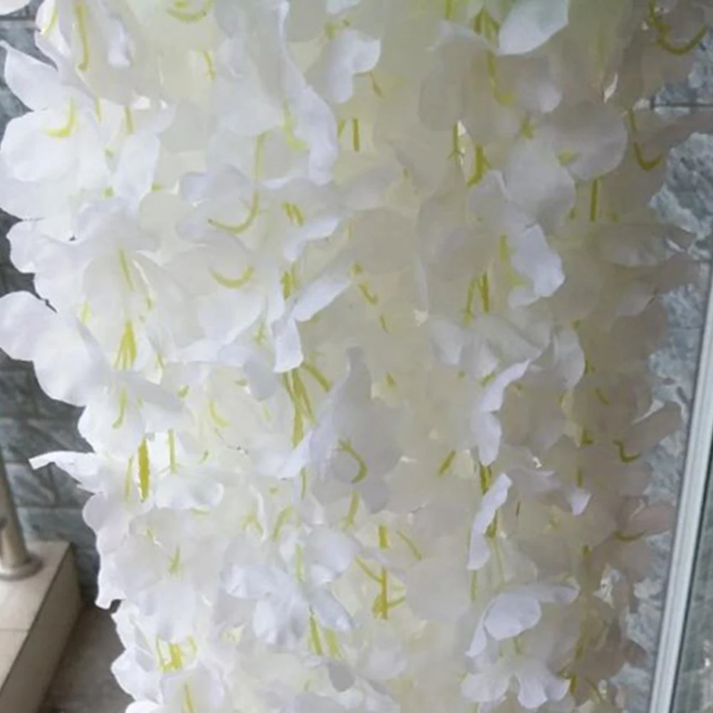 Горячие Свадебные украшения 120 см пластиковые искусственные цветы реалистичные гортензии глицинии цветок свадебные арки вечерние украшения DIY Декор