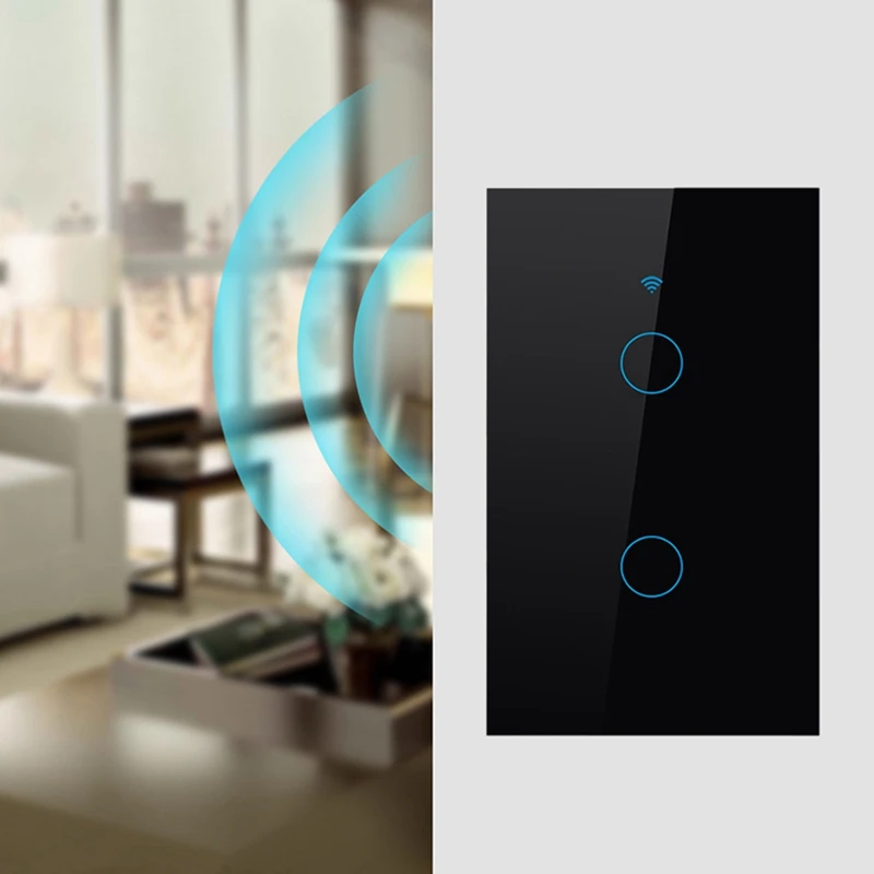 Умный светильник ель света с Wi Fi настенная контактная панель розетка Alexa Google