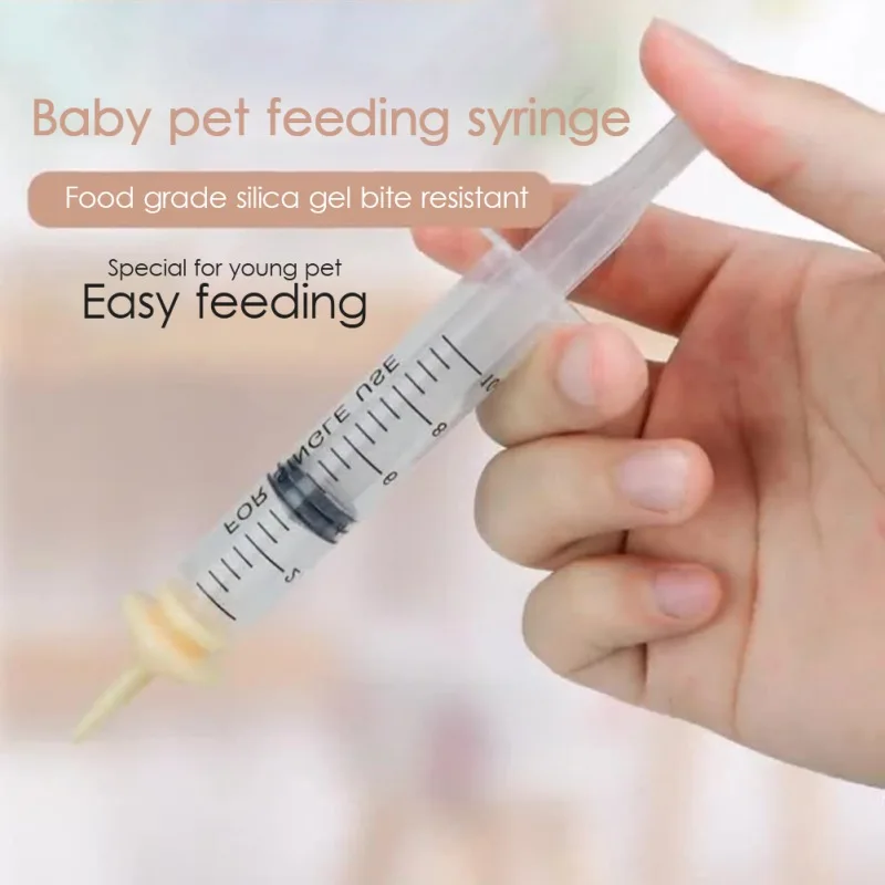 2Pcs Pet Oral Syringe 2