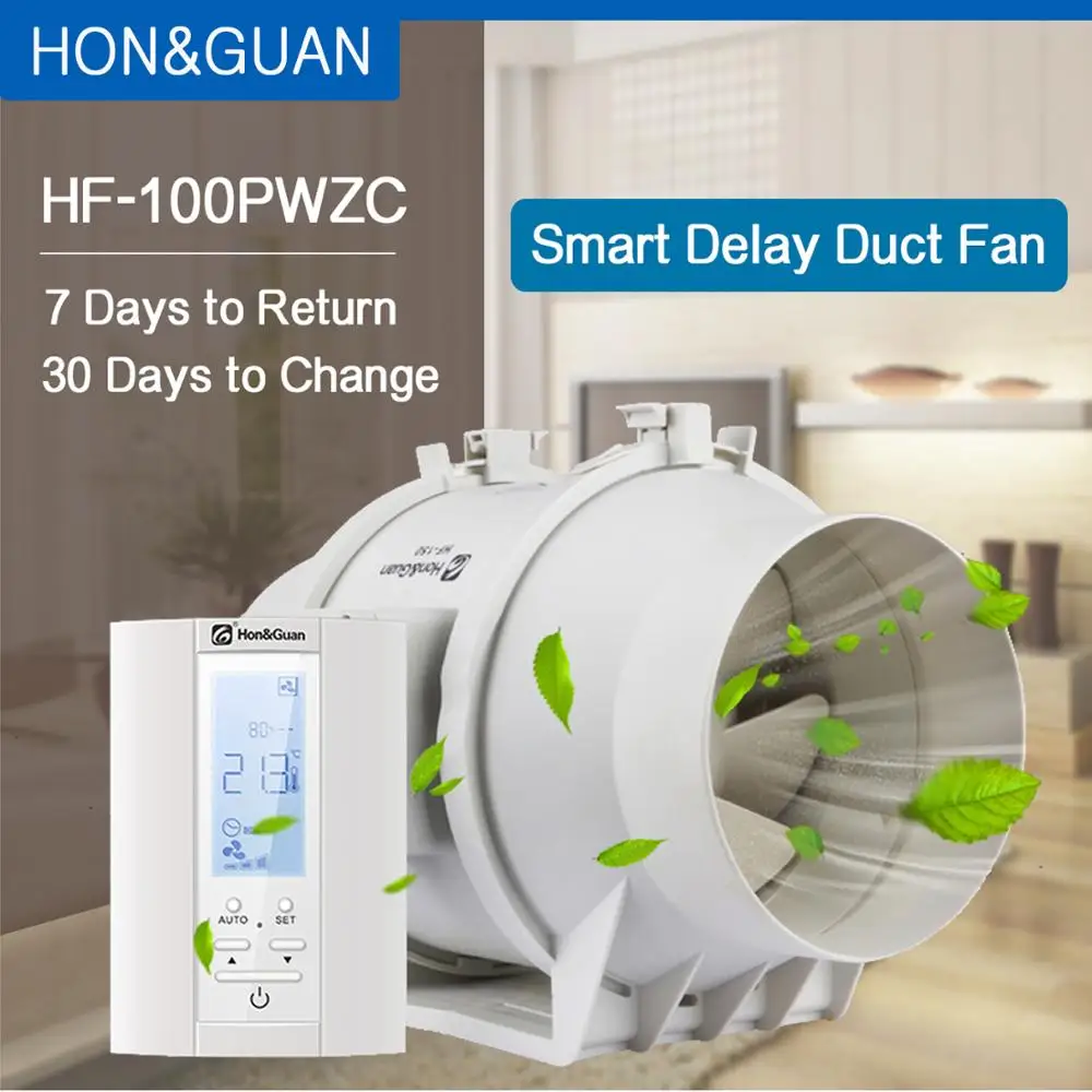 Bathroom Extractor Fan With Humidity Control