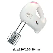 SAYONA Manual Blender 5 Speed Dough Hand Mixer Food Blender Multifunctional Food Processor Electric Kitchen Mixer