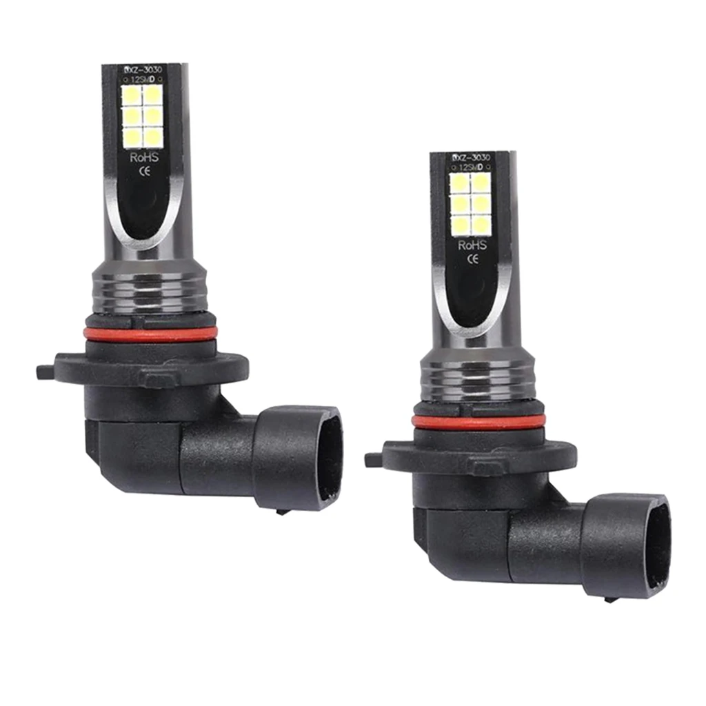 Univeral 2X Белый 9006-3030-12SMD светодиодный светильник наивысшей мощности супер яркий