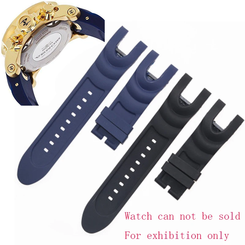 Аксессуары для часов INVICTA Infanta часы AnatomicSubaqua серии вилка 26 мм мужской и женский спортивный мягкий силиконовый ремень
