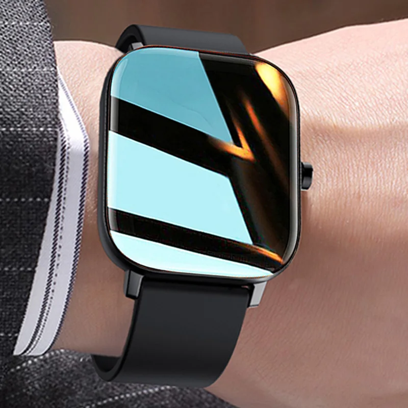 Reloj Inteligente Смарт часы для мужчин 2020 Android IP68 Водонепроницаемые женщин Bluetooth Вызов IOS