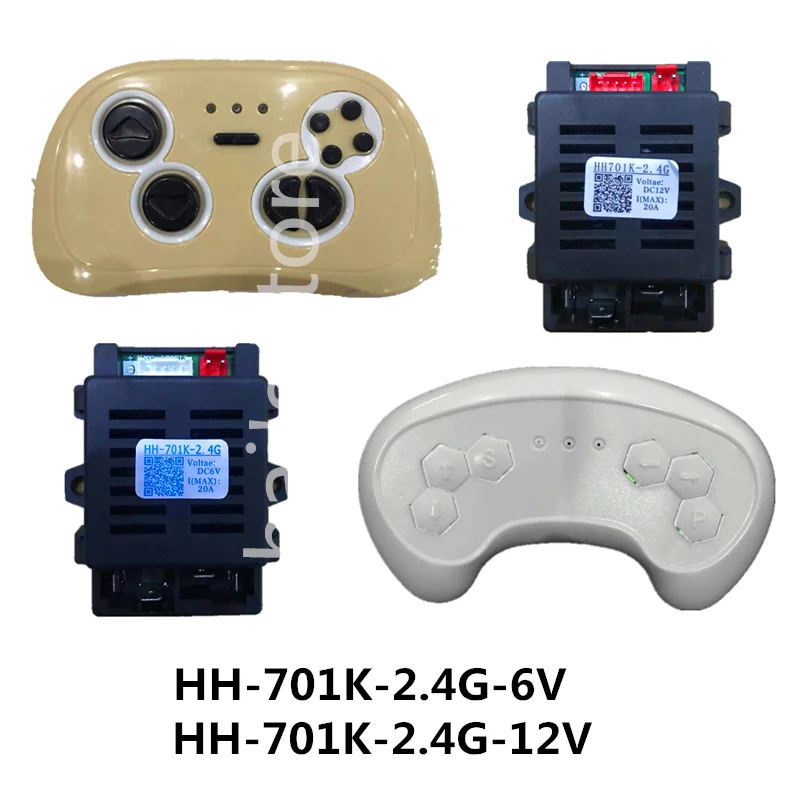 HH-701K-2.4G HH-707K-2.4G 12V 6V Remote Controller for Kid's Toy Car, 2.4GHz Bluetooth RC Transmitter