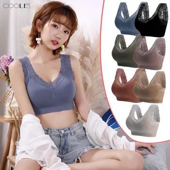 

2020 Lingerie Tube Top Woman No Breast-Wiping And Chest-Wrapping Sports Bras Sexy Lace Underwear топ Bralette женский