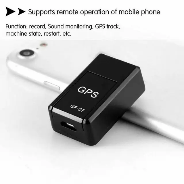 New Mini GPS Tracker GF07 GPS Locator Recording Anti-Lost Device Support Remote Operation of Mobile Phone GPRS Tracking Device 4