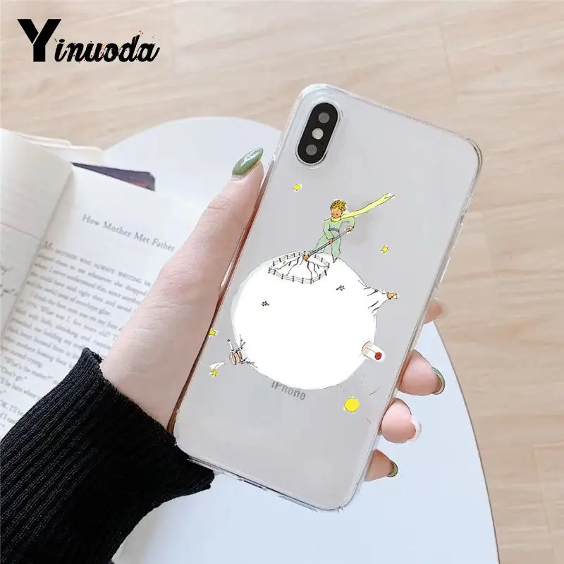 Little Prince Cover Transparent Soft Shell Phone Case for iphone 13 8 7 6 6S Plus X XS MAX 5 5S SE XR 10 Cover iPhone 11pro MAX iphone se phone case