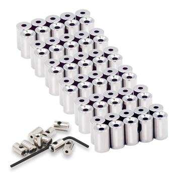 

60 Pieces Pin Keepers Pin Locks Pin Backs Locking Clasp Locking Pin Keeper Backs Locking Pin Backs (9mmx5.5mm,Silver)