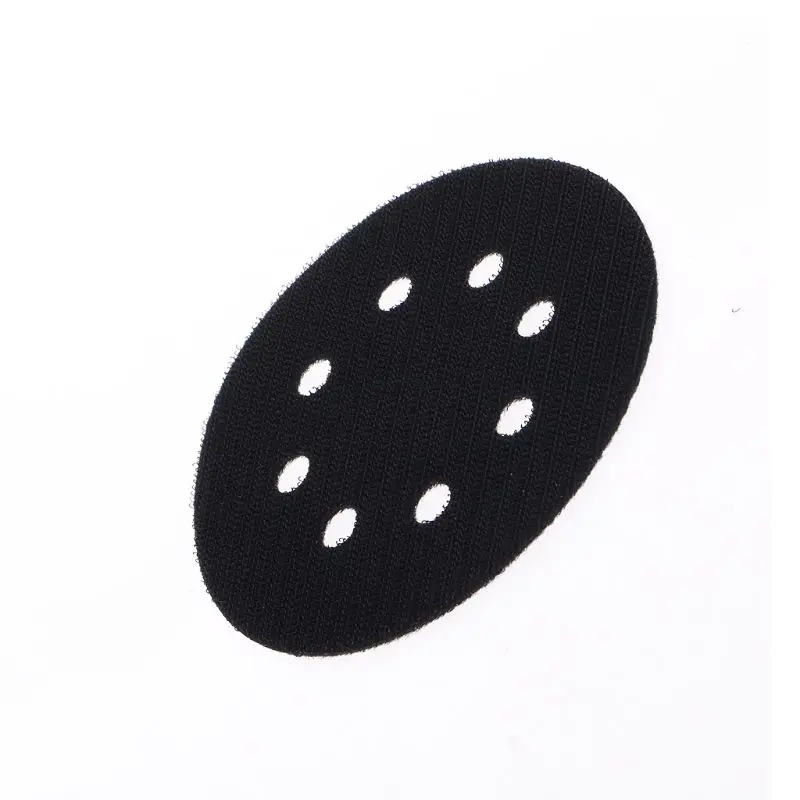 5 Inches(125mm) 8 Holes Ultra-thin Surface Protection Interface Pad for Sanding Pads and Hook&Loop Sanding Discs Thin Sponge