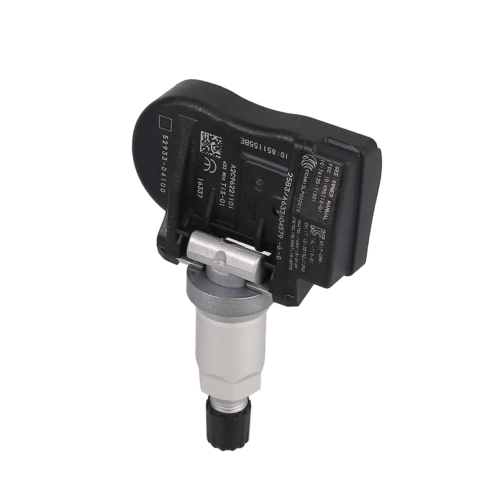Justech TPMS Датчик давления в шинах 433 МГц система мониторинга 52933-d4100 для KIA hyundai Genesis датчик давления в шинах автомобиля
