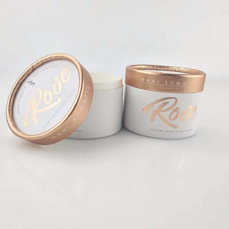 high quality eco packaging recyclable paper cosmetic jar (2)