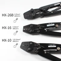 HS-16 Japanese Crimping Pliers Cable Lug Crimper Tool Bare Terminal Crimper  Hand tools for non-insulated cable links 2