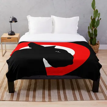 

Bull Terrier Target Red Blanket Wool Flannel Plush Blanket Bedspread For office Sherpa Blanket Couch Quilt Cover Travel