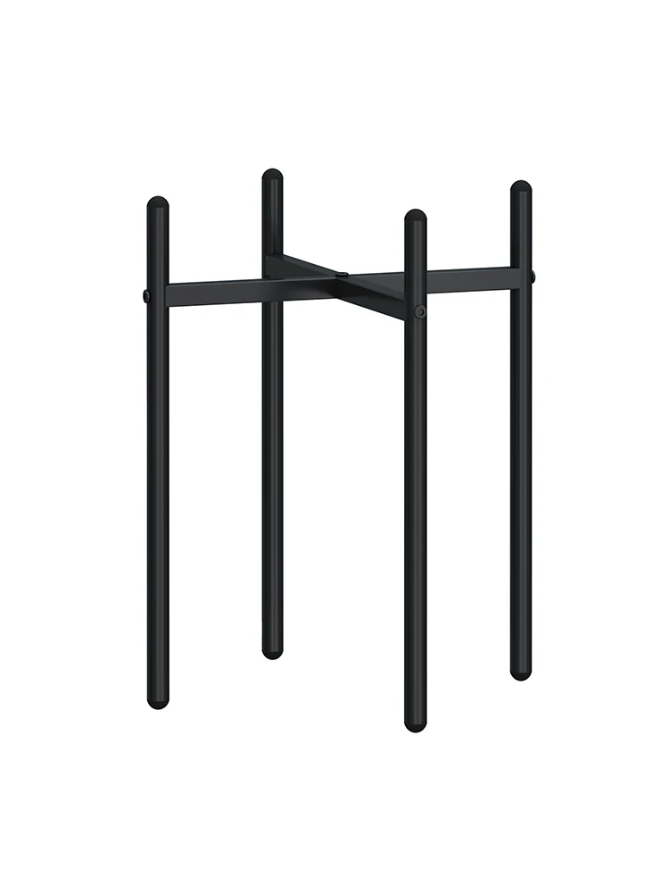 40CM Outdoor Furniture Plants Stand, Balcony Shelf, Green Iron Art Rack, Simple Floor Light, Luxury Flower Rack Holders, D411