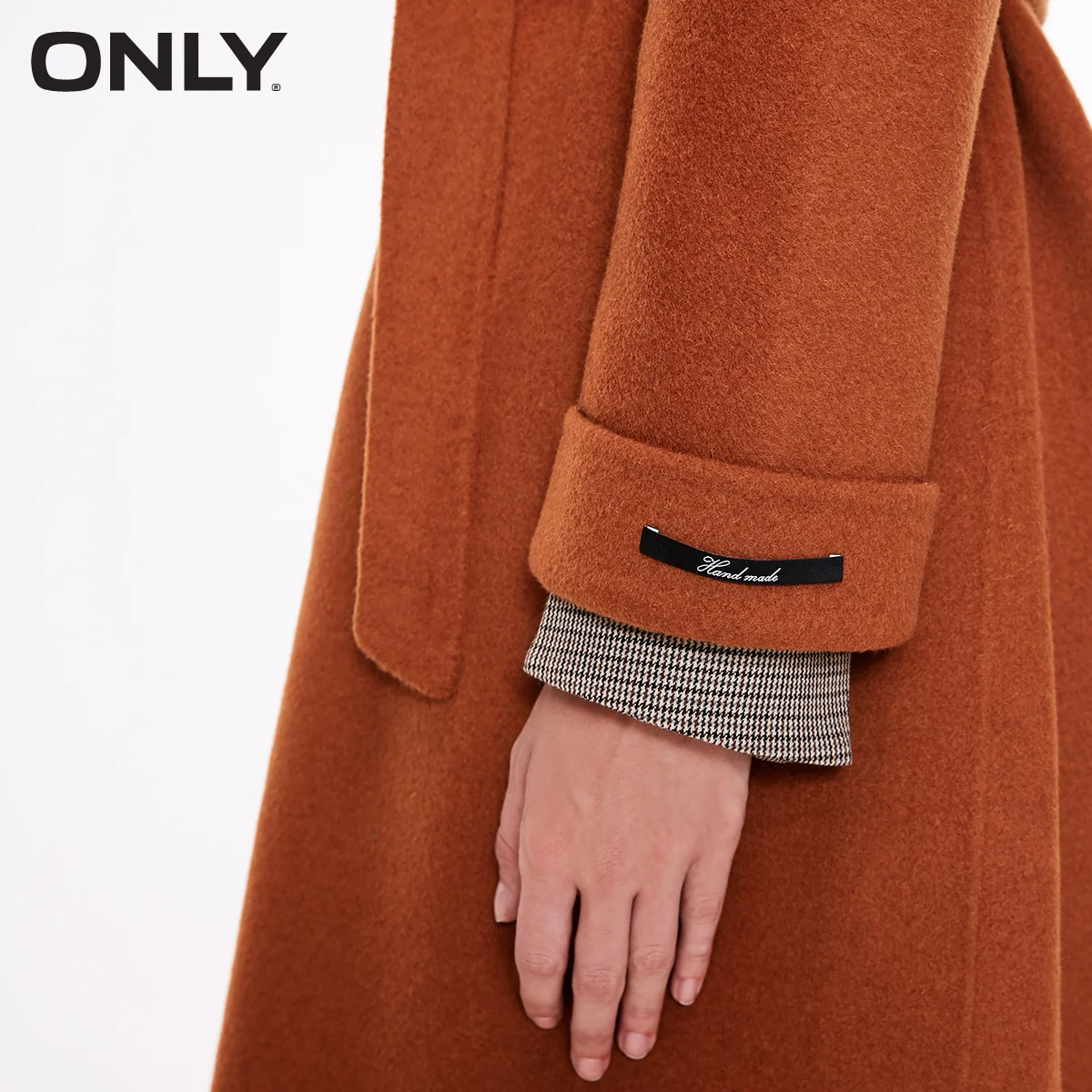 Ideal  ONLY Autumn New Double-sided Wool Lace Wool Coat  11834S522