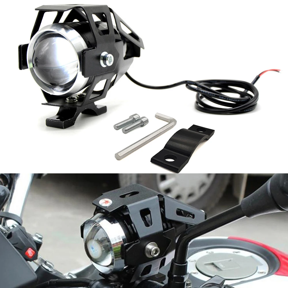 

For Honda CBR929RR CBR600RR CBR954RR CBR1000RR CBF1000 Motorcycle led light Headlight Auxiliary Lamp U5 Spotlight Moto light