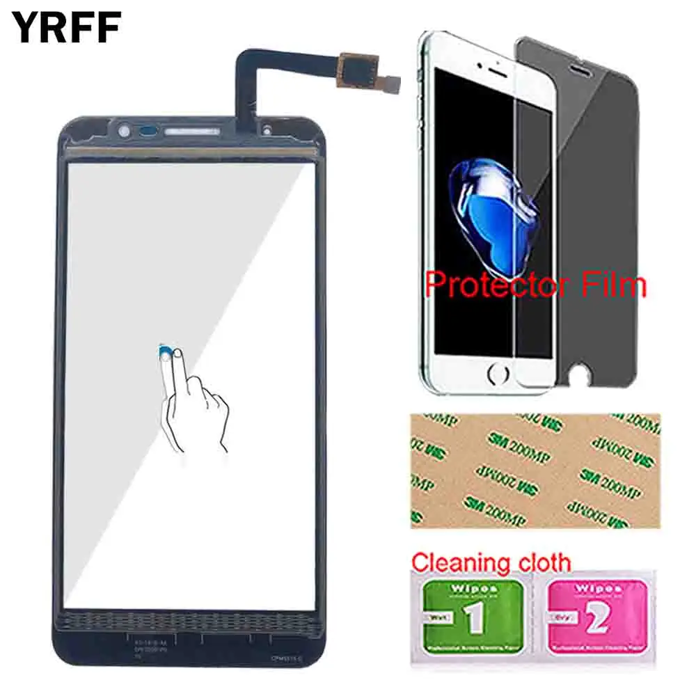 Сенсорная панель для Coolpad Y82 Y82-520 y82-820 B770 дигитайзер панель сенсорный экран сенсор Переднее стекло салфетки защитная пленка