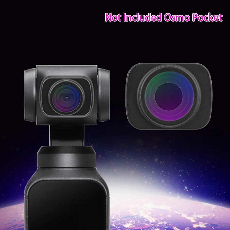 Eshowee портативный мини размер PTZ камера Широкоугольный объектив для DJI OSMO Карманная камера аксессуары 11