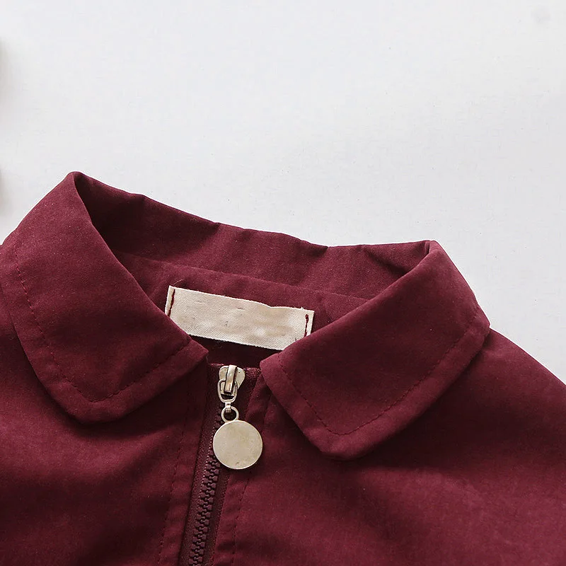 Пальто для девочек; детская куртка для малышей; однотонная верхняя одежда на молнии для девочек; сезон зима-осень; милое детское пальто; одежда