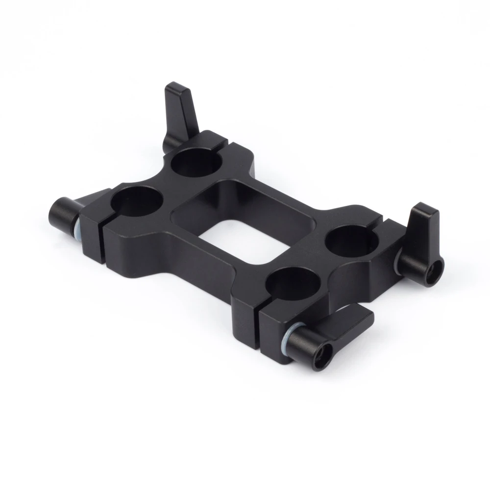 4-Holes 25mm Rising Riser 15mm Rod Clamp fr LWS light Studio Support Rail DSLR Rig Follow Focus 4K 8K Film Camera Photo Tripod