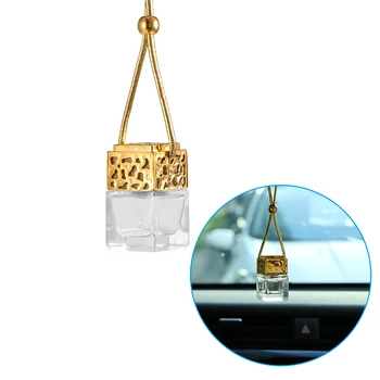 

TiOODRE 10x Mini Perfume Bottle Mini Hanging Empty Car Perfume Bottle Fragrance Diffuser Air Freshner Decor Car Fragrance