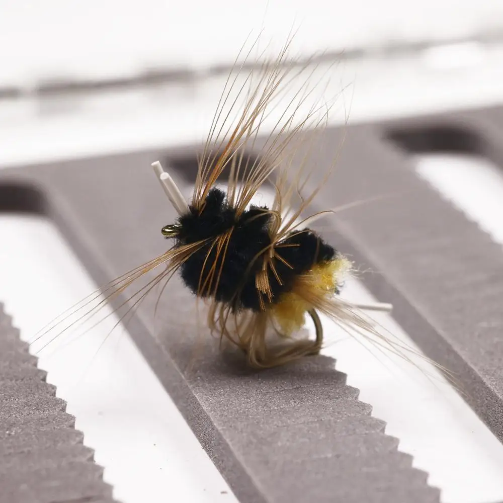 Wifreo 10 шт. #10 резиновые ножки пчелы скорлупы|fishing flies|fly flytrout flies |