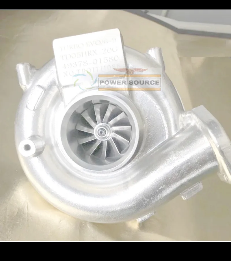Forged impeller TD05HR TD05HR-20G 49378-01580 49378 01580 4937801580 1515A054 Turbo For Mitsubishi Lancer EVO4-9 Evolution 4G63T (1)