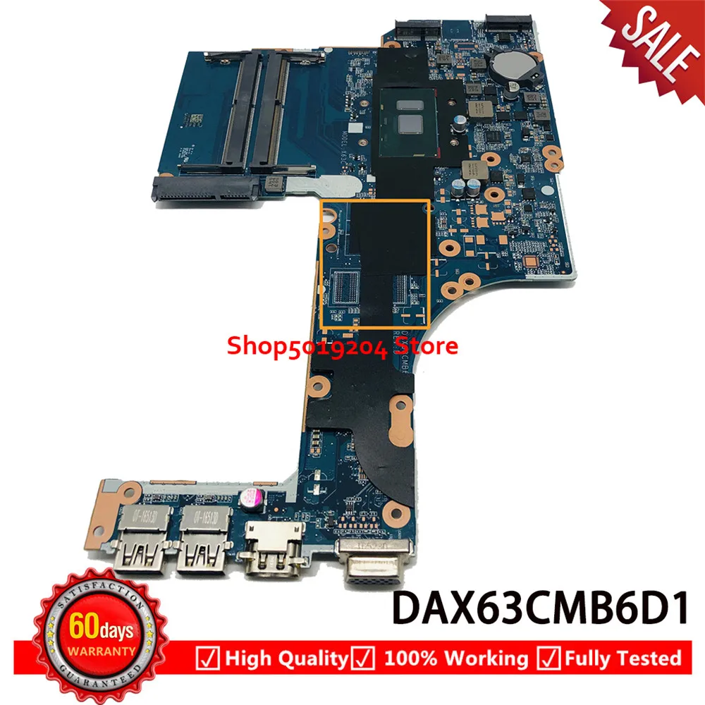 Для hp Probook 450 G3 450-G3 Материнская плата ноутбука DAX63CMB6D1 SR2EU I3-6100U материнская плата