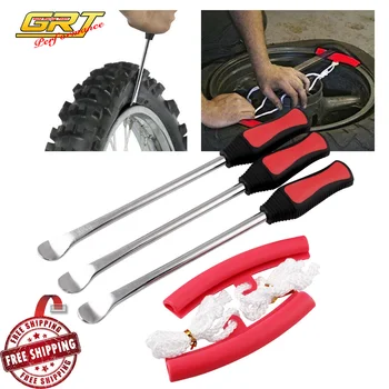 

Tire Change Lever Tool 3 PCS Tire Spoons 2 Rim Protectors Tire Dismounting Mounting Set For Universal Motorcycle Bicycle