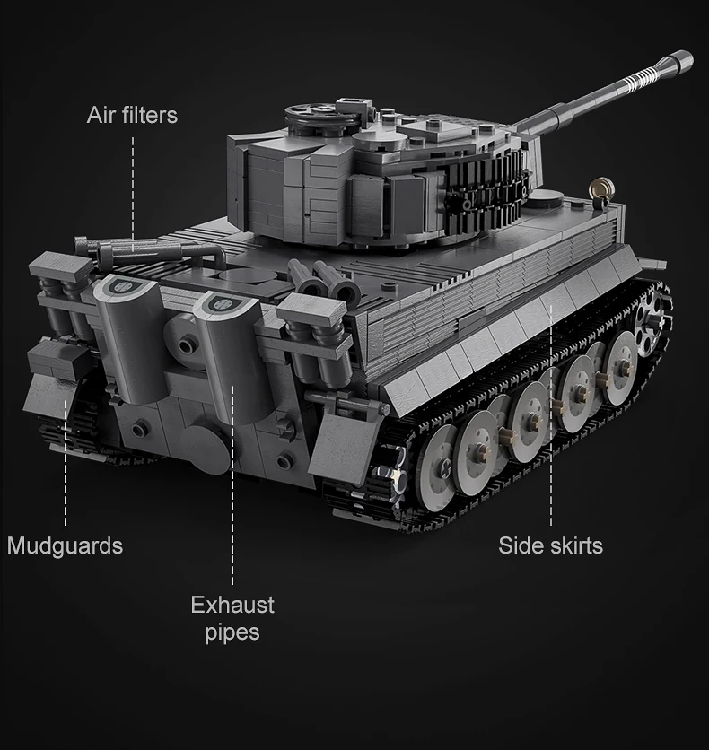 Lego Technic Télécommandé – Tank militaire Tiger 