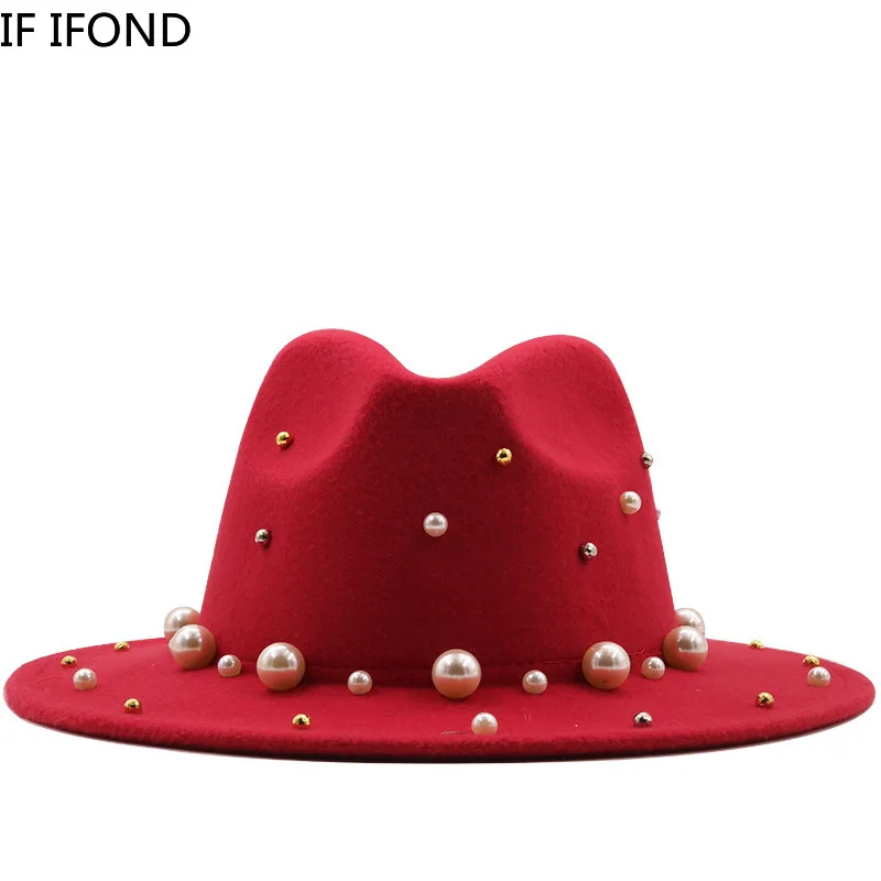 Topi Fedora Fashion Chapeau Femme 