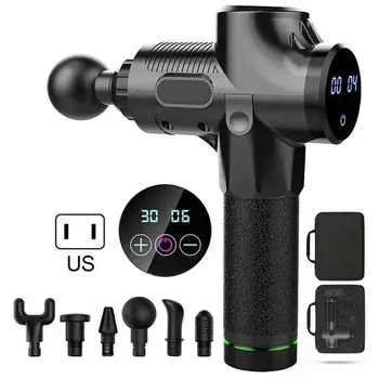

Fascia gun massage gun muscle relaxation massager vibration muscle gun vibration gun fitness equipment