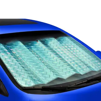 

Car Front Window Shade Cling Sunshade Sun Glare UV Rays Protection Automobile B36B