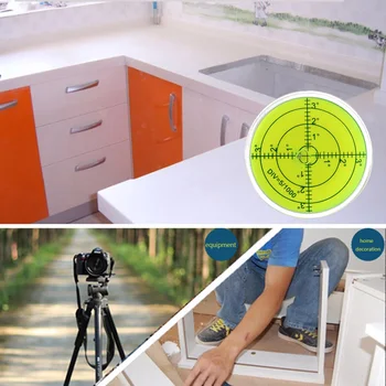 

Bubble Surface Level Round Inclinometers High Precision Horizontal Bubble Level Surveying Instruments Parts