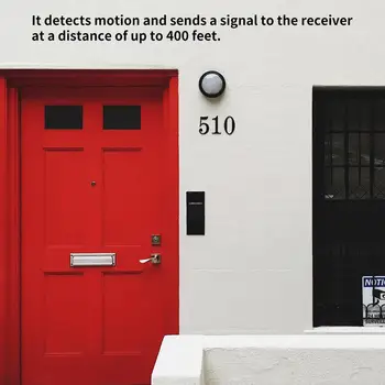 

New Driveway Patrol Garage Infrared Wireless Doorbell Alarm System Motion Sensor Home Security Alarm Motion Sensor hot selling