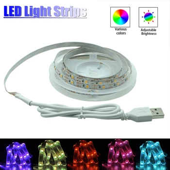 Led Light Strips Decoratie Verlichting Usb Flexibele Nachtlampje Strip Warm Lamp Voor Festival Christmas Party Slaapkamer Backlight Led Light Strips Decoratie Verlichting Usb Flexibele Nachtlampje Strip Warm Lamp Voor Festival Christmas Party Slaapkamer Backlight