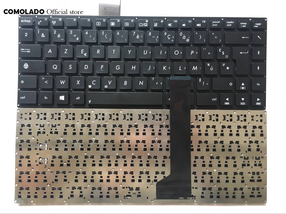 FR Французская клавиатура для ASUS K46 K46CA K46CB K46CM S46C S46CB S46CM S46CA черная без рамки