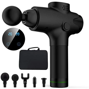 

Massage Gun Deep Tissue Percussion 20 Speed Handheld Electric Body Massager Device Deep Relaxation Portable Super Quiet