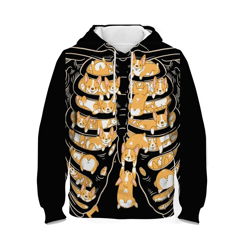 

3D Kawaii Animal Pattern Hoodies for Boys Kids Long Sleeve Casual Hooded Pullover Childs Clothes Sweatshirt Boys Tops Hoodies