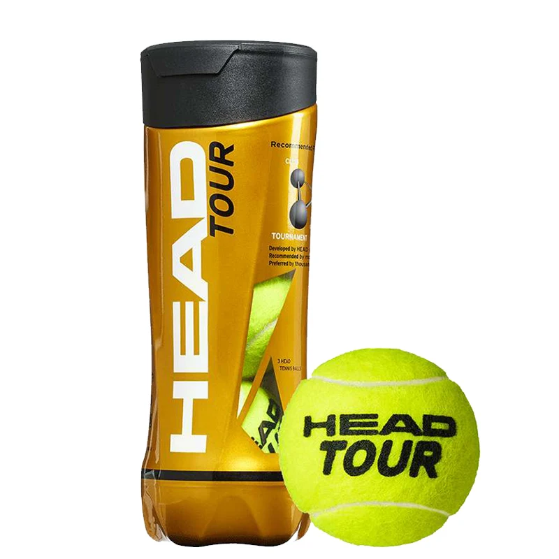 HEAD TOUR Tennis Ball High Elastic Resistance 3 Pcs SPORTSORION