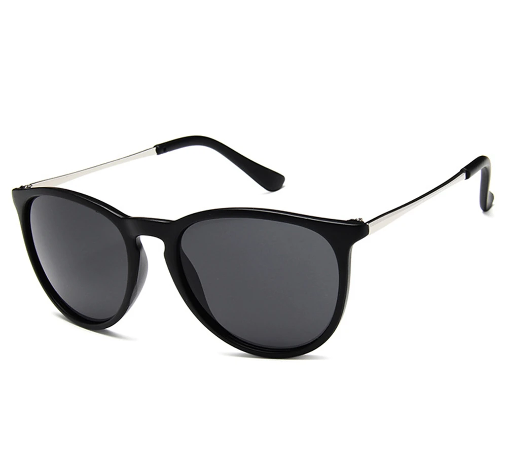 Sand black ash Европейские и американские тренды новые женские солнцезащитные очки модные дикие солнечные очки Звезда же половина металла жаба очки - Цвет линз: Sand black ash