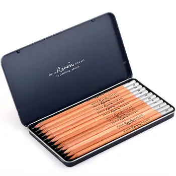

12pcs 2B Sketch Pencil Portable Sketch Supplies Professional Painting Tools Accessories with Box for Home School Sketch Pencils