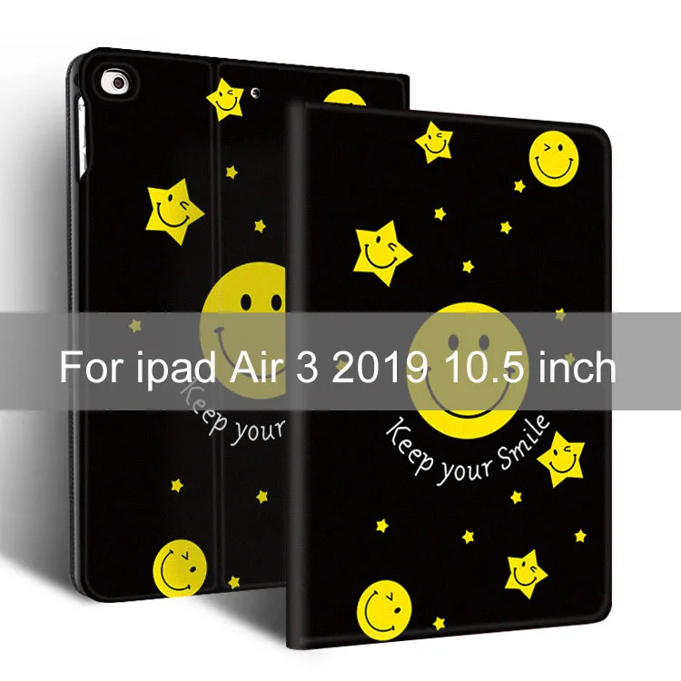 For Air 3 2019 Essidi кожаный чехол для ipad Air 3 2 1, умный чехол-книжка для планшета, защитный чехол-книжка для ipad Air 3 10,5 дюймов, новинка, чехол - Цвет: For Air 3 2019