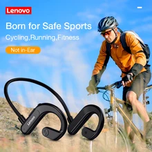 Lenovo X3 Air conduction Bluetooth Earphone Sport Running Waterproof Wireless Bluetooth Headphone Born for Safe Sports 2021 New